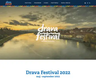 Dravafestival.si(Festival) Screenshot