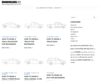 Drawingcars.net(Drawing Cars) Screenshot