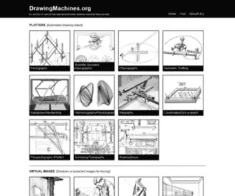 Drawingmachines.org(Drawing Machines) Screenshot