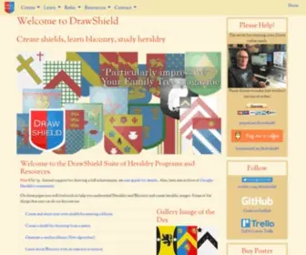 Drawshield.net(Heraldry Creation Tools) Screenshot
