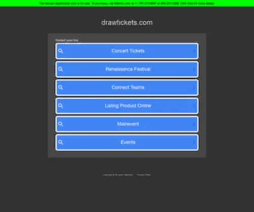 Drawtickets.com(Drawtickets) Screenshot