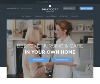 Draycottnursing.co.uk(Draycott Nursing & Care) Screenshot