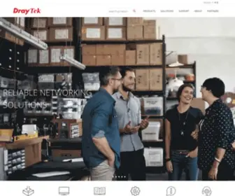 Draytek.com.tw(DrayTek Corporation) Screenshot