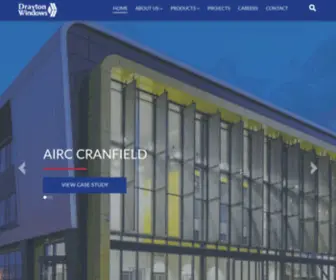 Drayton-Windows.co.uk(Architectural Façade Solutions) Screenshot