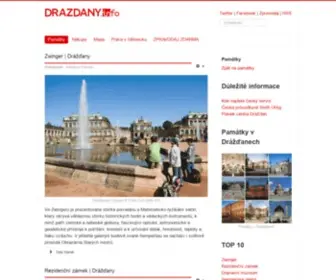 Drazdany.info(Drážďany) Screenshot