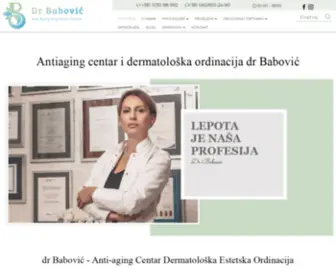 Drbabovic.rs(Dr babović) Screenshot