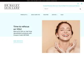 Drbaileyskincare.com(Bailey Skin Care) Screenshot