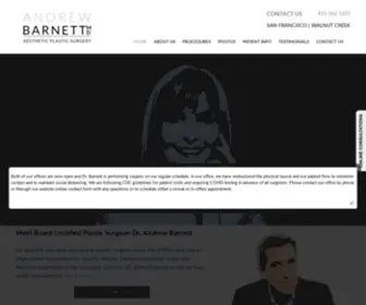 Drbarnett.com(Andrew Barnett MD) Screenshot