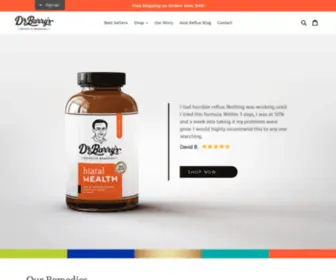 Drbarrysremedies.com(Barry's Remedies) Screenshot