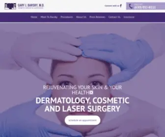 Drbarsky.com(Cosmetic Surgery & Laser Center) Screenshot