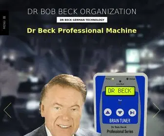 Drbeck.net(Dr Bob Beck Organization) Screenshot