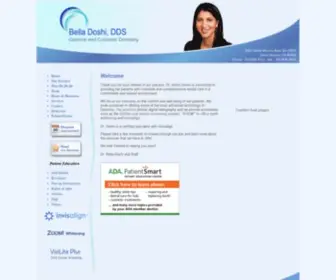 Drbelladoshi.com(Santa Monica Dentist) Screenshot