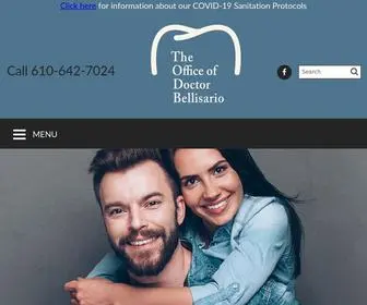 Drbellisario.com(Our cosmetic dentistry team) Screenshot