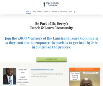 Drberrypierre.com(Dr.Berry Pierre) Screenshot