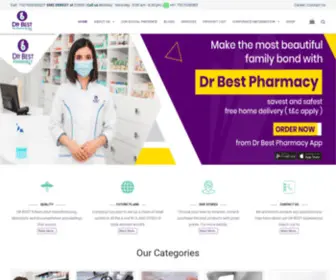 Drbest.in(Online Pharmacy India) Screenshot