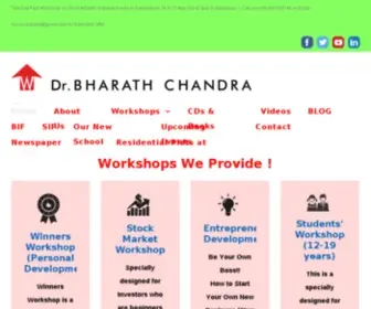 DRbharathchandra.com(Asia's Premier Success Institute) Screenshot