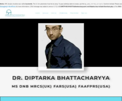 DRbhattacharyyaent.com(DRbhattacharyyaent) Screenshot