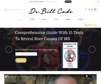 Drbillcode.com(Author of Solving the Brain Puzzle) Screenshot