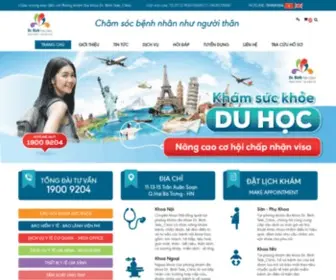 Drbinh.com(Phòng khám đa khoa Dr) Screenshot