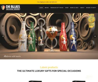 DRblues.com(DR BLUES BELGIAN BREWS®) Screenshot