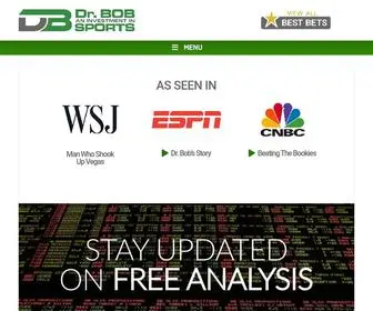 Drbobsports.com(Dr Bob Sports) Screenshot