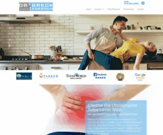 DRbreck.com(Tulsa Chiropractor) Screenshot