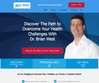 DRbrianwest.com(Dr. Brian West approach) Screenshot