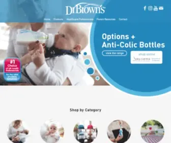 DRbrowns.co.uk(Dr Browns) Screenshot