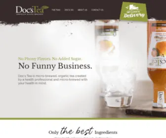 DRBstea.com(Doc’s Tea (Formerly Doctor B's Tea)) Screenshot