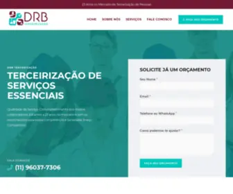 DRbterceirizacao.com.br(DRB Terceirização) Screenshot