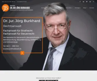 Drburkhard.de(Anwalt Steuerrecht Wiesbaden) Screenshot
