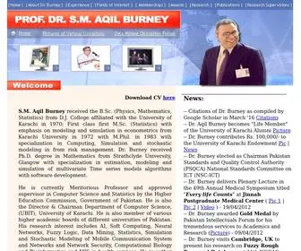 Drburney.net(Prof) Screenshot
