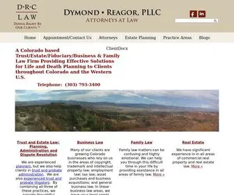 DRC-Law.com(Dymond Reagor Colville Attorneys at Law) Screenshot