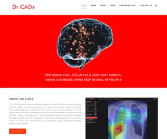 Drcadx.com(Dr CADx) Screenshot