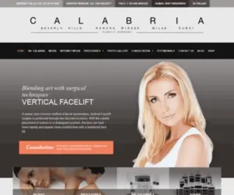 Drcalabria.com(Dr. Renato Calabria) Screenshot