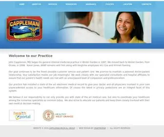 Drcappleman.com(Cappleman Medical Group) Screenshot