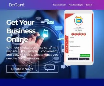 Drcard.in(Digital Visiting Card) Screenshot