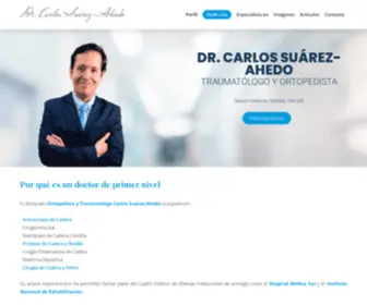 Drcarlossuarez.com(Carlos Suárez) Screenshot