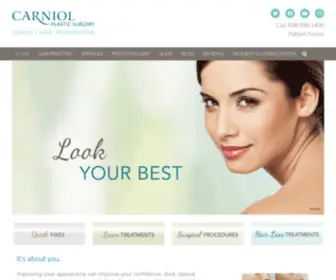 Drcarniol.com(Carniol Plastic Surgery) Screenshot