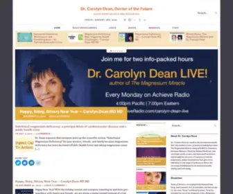 Drcarolyndeanlive.com(Carolyn Dean LIVE) Screenshot