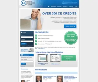 DRCDental.com(Dental Resource Center) Screenshot