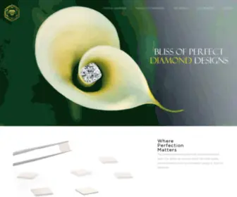 DRCDiatech.com(Manufacturer of Created Diamonds) Screenshot