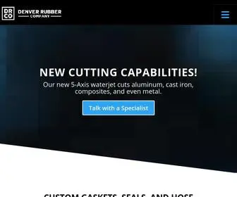 DRcfirst.com(Denver Rubber Company) Screenshot