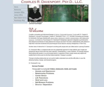 DRcharlesdavenport.com(Venice, FL Psychologist) Screenshot