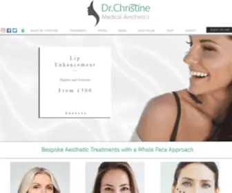 DRChristine.co.uk(Lip Fillers Tunbridge Wells) Screenshot