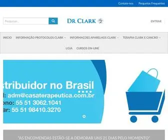 DRclark-Brasil.com(Dr Clark Brasil) Screenshot