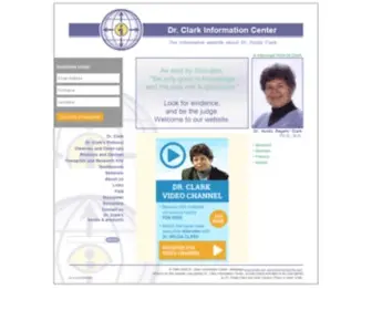 DRclarkinfocenter.com(HULDA CLARK Information Center) Screenshot