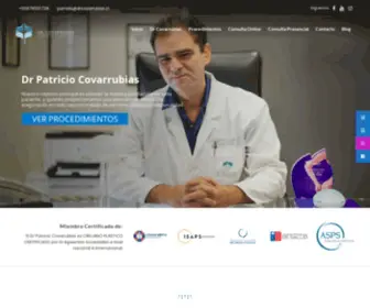 Drcovarrubias.cl(Dr Patricio Covarrubias) Screenshot