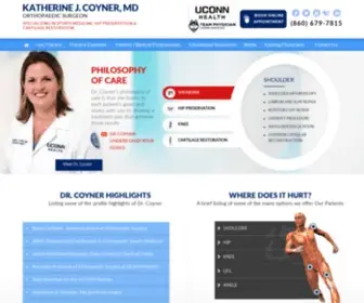 Drcoyner.com(Dr Katherine Coyner) Screenshot