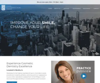 DRcpia.com(Dental Reconstruction Center) Screenshot